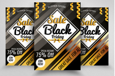 Black Friday Sale Flyer/Poster