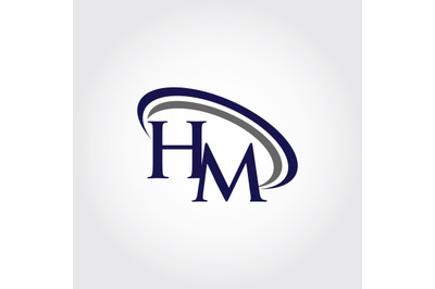 Monogram HM Logo Design