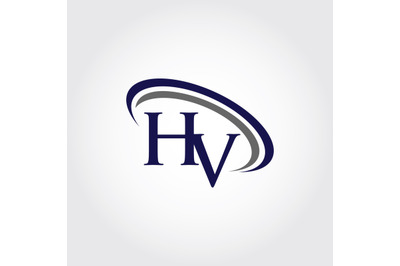 Monogram HV Logo Design