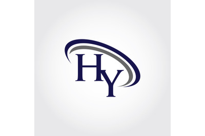 Monogram HY Logo Design