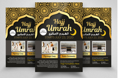 Umrah &amp; Hajj Flyer Template