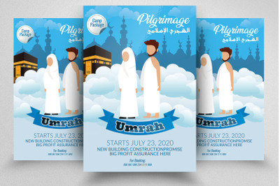 Umrah &amp; Hajj Flyer Template