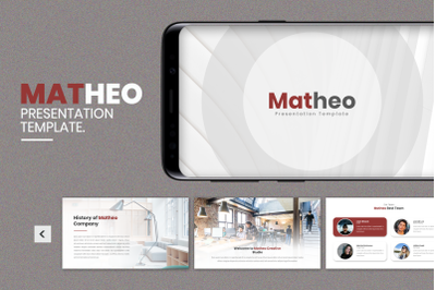 Matheo  Creative PowerPoint Template