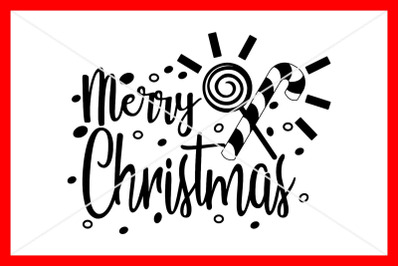 Merry Christmas SVG,  Christmas SVG, Instant download, Cut File