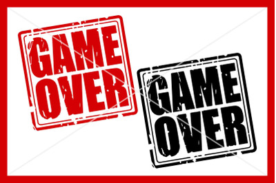 400 3658254 ndggteowthikcb62hemp85dxvi2wnw1v058tkiim game over svg distressed instant download cricut cut file