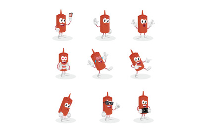 Ketchup mascot logo