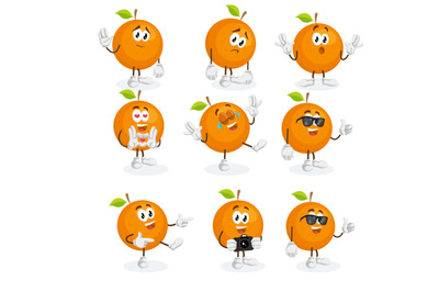 Orange mascot logo