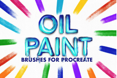 Procreate Oil Paint Brushes
