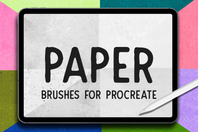 Procreate Paper Texture Brushes