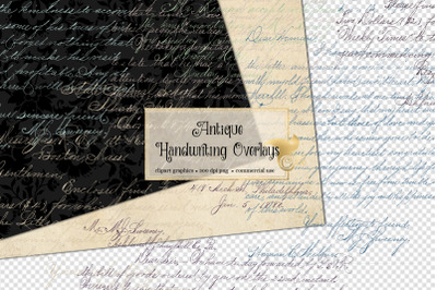 Antique Handwriting Overlays