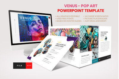 Pop Art - Creative PowerPoint Template