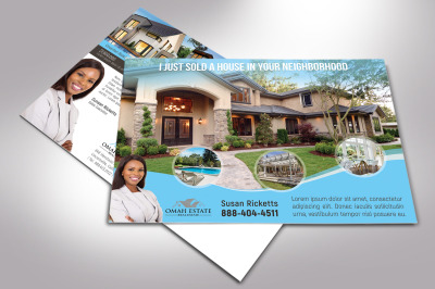 Real Estate EDDM Postcard Template