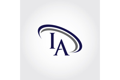 Monogram IA Logo Design