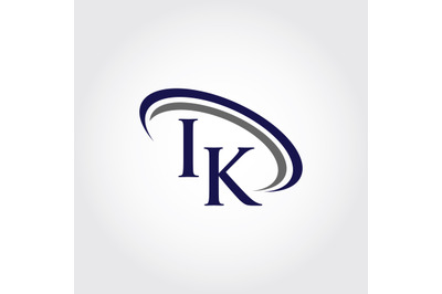 Monogram IK Logo Design