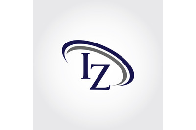 Monogram IZ Logo Design