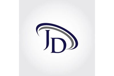 Monogram JD Logo Design