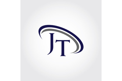 Monogram JT Logo Design