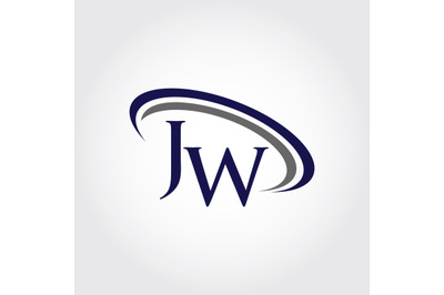 Monogram JW Logo Design