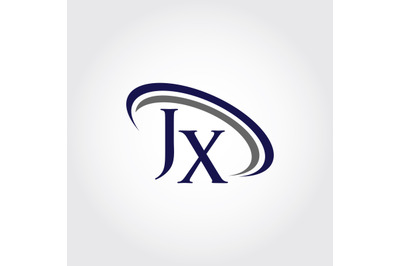 Monogram JX Logo Design