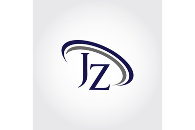 Monogram JZ Logo Design