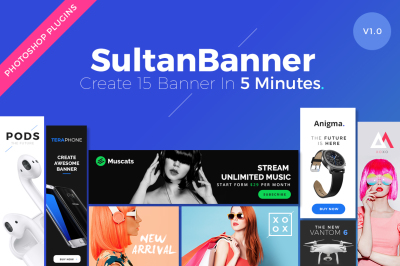 SultanBanner - Web Banner Generator