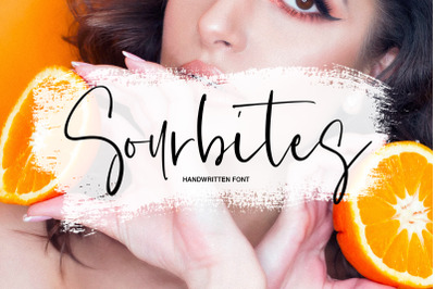 Sourbites Handwritten Font