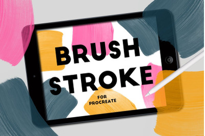 Procreate Brush Stroke Stamps
