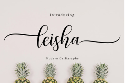 Leisha Script