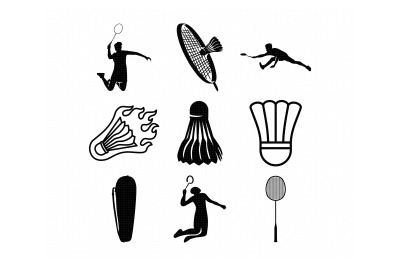 badminton racket, shuttlecock, shuttle svg, dxf, png, eps, cricut
