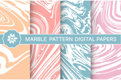 Set of marble  patterns