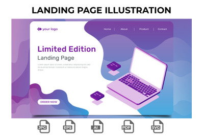 Landing Page Illustration 02