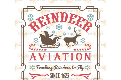 Reindeer Aviation SVG 