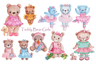 Teddy Bears. Boys and girls.