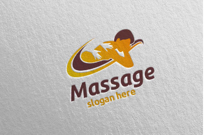 Massage Logo Design 2