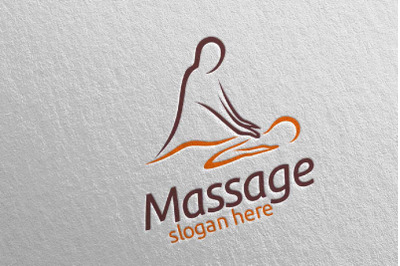 Massage Logo Design 4