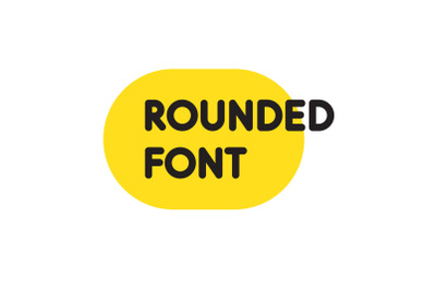 Rounded Modern Font