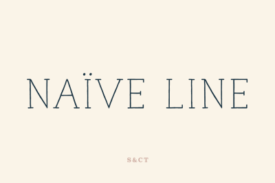 Naive Line Font Pack