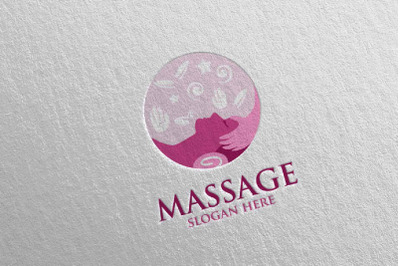 Massage Logo Design 6