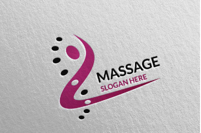 Massage Logo Design 9