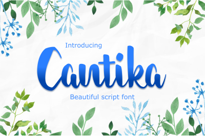 Cantika - Beautiful Script Font
