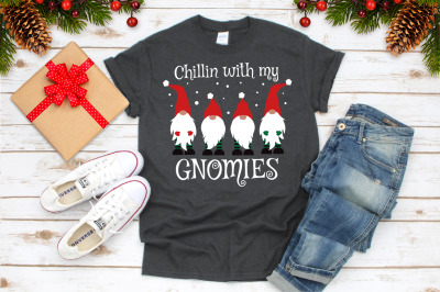 Chilli&#039;n With My Gnomies Svg