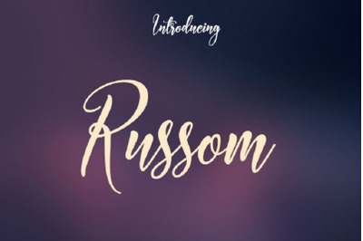 Russom Font