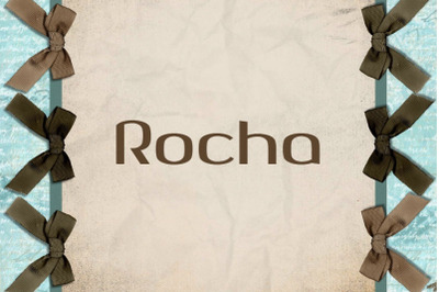 Rocha Font