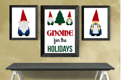 Gnome for the Holidays | SVG | PNG | DXF