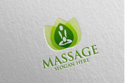 Massage Logo Design 14