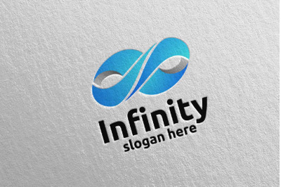 Infinity loop logo Design 2