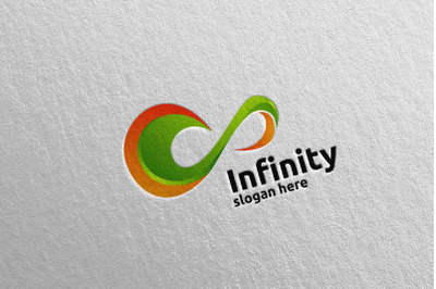 Infinity loop logo Design 4