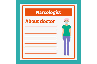 Medical notes about narcologist