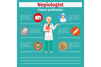 Future profession nepiologist infographic