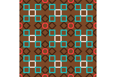 Brown turkish ornamental ceramic tile